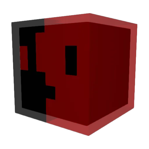 IronFlo07 Minecraft avatar head, 3D render