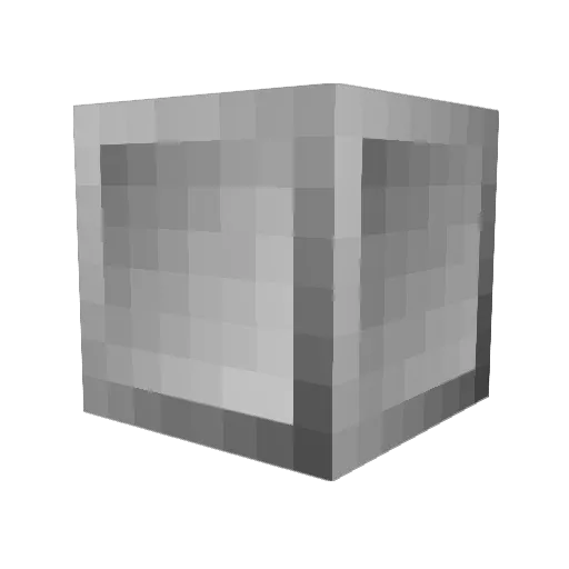 IronFredYT Minecraft avatar head, 3D render
