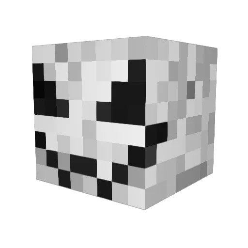 IronGolemCape Minecraft avatar head, 3D render