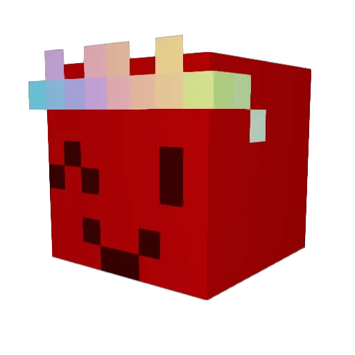 IronInGolda Minecraft avatar head, 3D render