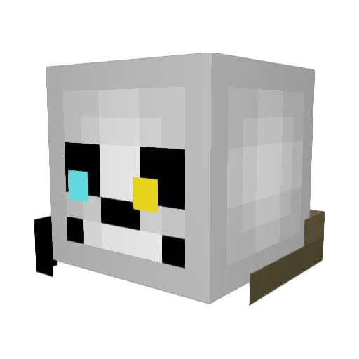 IronLeo03 Minecraft avatar head, 3D render