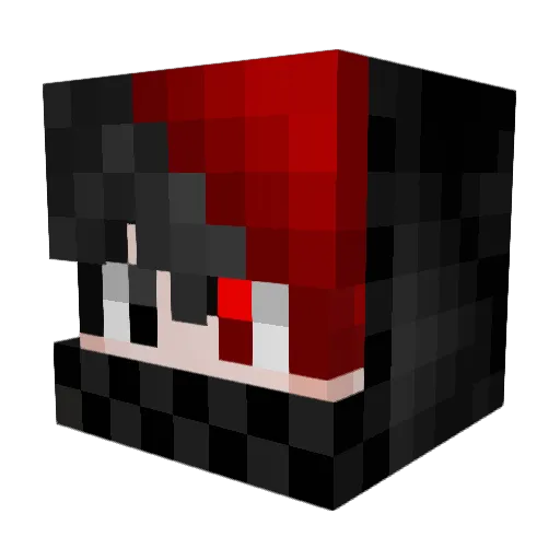 IronMiner4117 Minecraft avatar head, 3D render