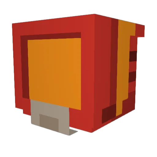 IronToBind Minecraft avatar head, 3D render