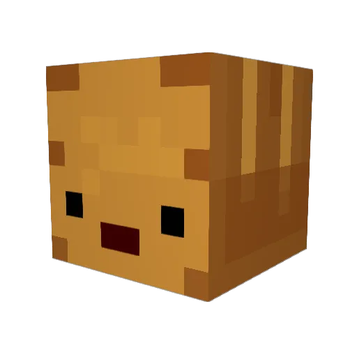 IronWidow79 Minecraft avatar head, 3D render