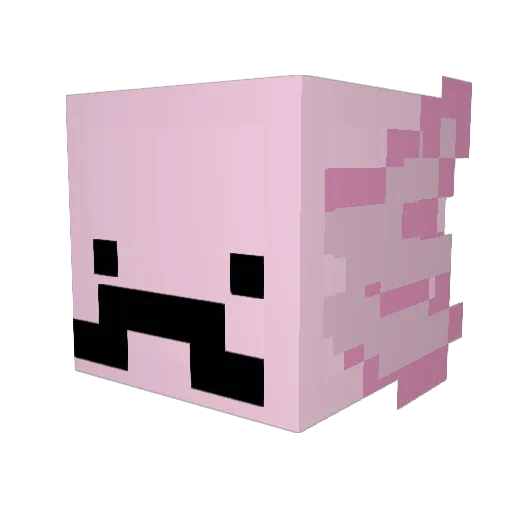 IronWorks1978 Minecraft avatar head, 3D render