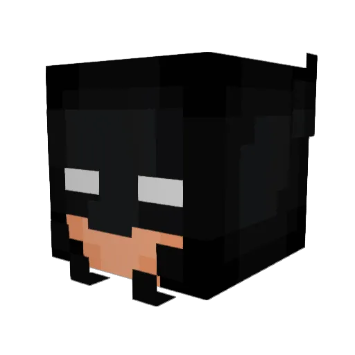 Iron_Chang Minecraft avatar head, 3D render