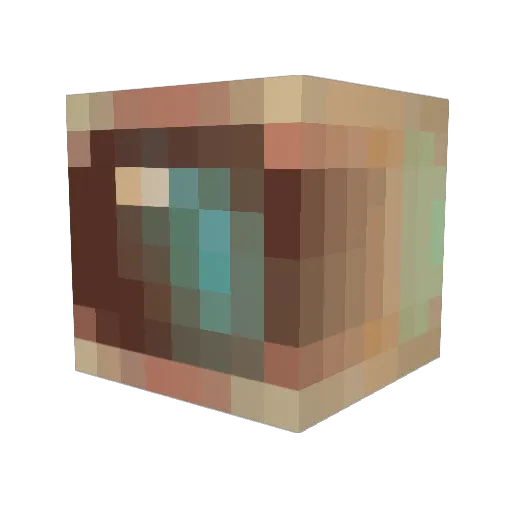 Iron_Fact Minecraft avatar head, 3D render