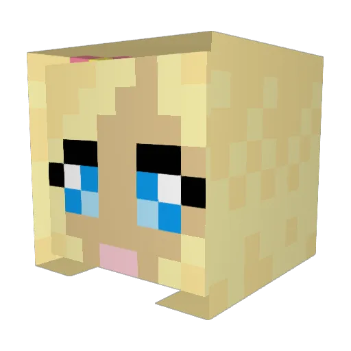 Iron__Lady Minecraft avatar head, 3D render