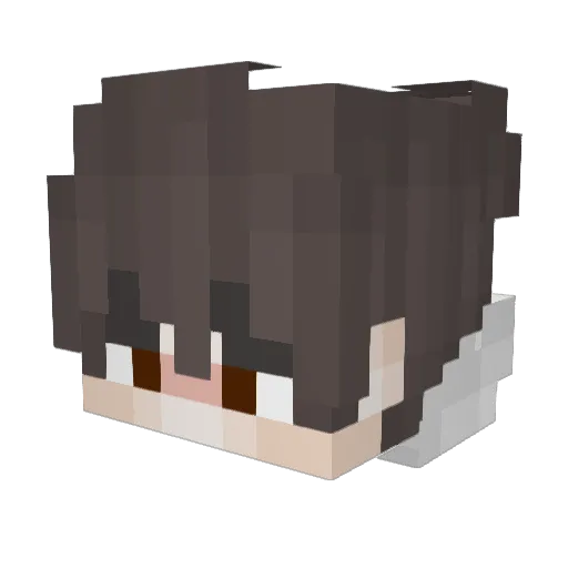 Iron_spid3r Minecraft avatar head, 3D render