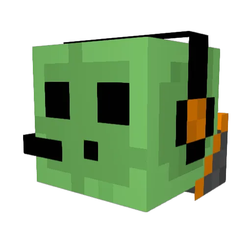 Ironbryan1 Minecraft avatar head, 3D render