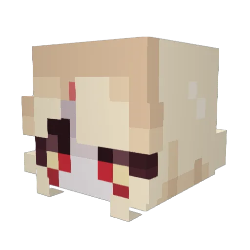 Irondoggo24 Minecraft avatar head, 3D render