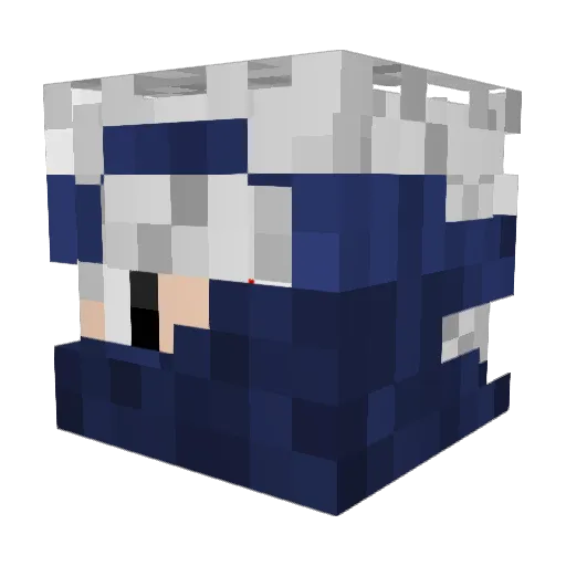 Ironleo08 Minecraft avatar head, 3D render