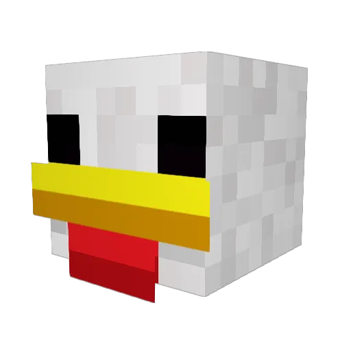Ironmaexx Minecraft avatar head, 3D render