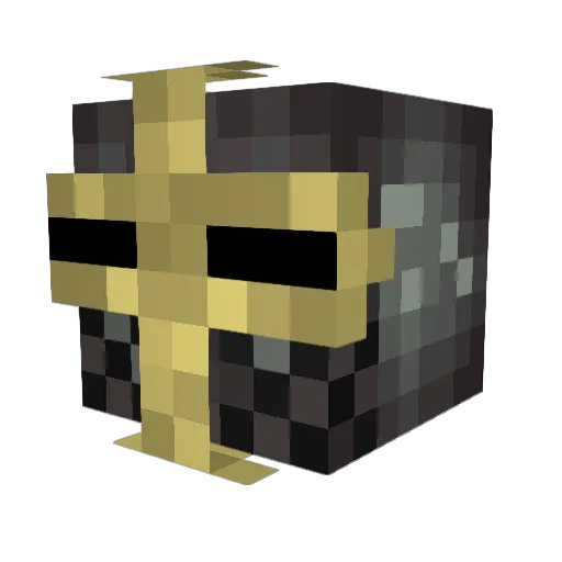 IronsheeP13 Minecraft avatar head, 3D render