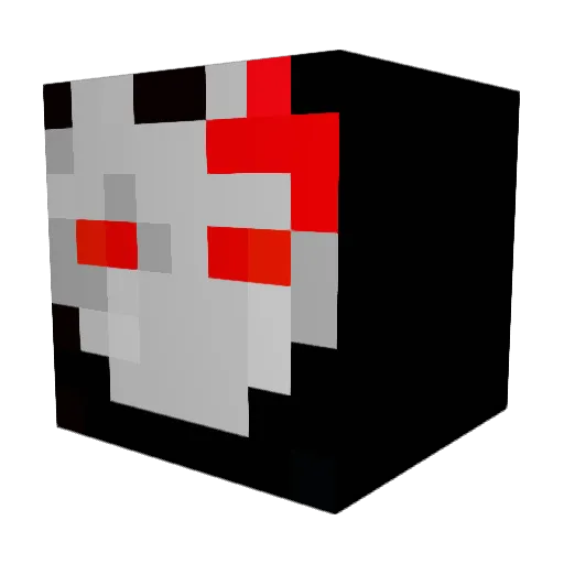 Ironskull2910 Minecraft avatar head, 3D render