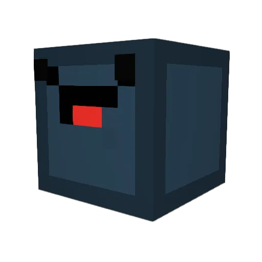 IronsquidYT Minecraft avatar head, 3D render