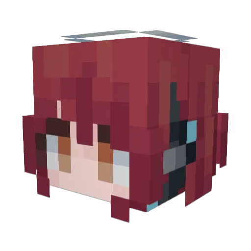 Ironstorm760 Minecraft avatar head, 3D render