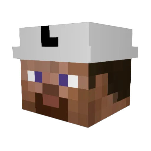 Ironsydiae0927 Minecraft avatar head, 3D render