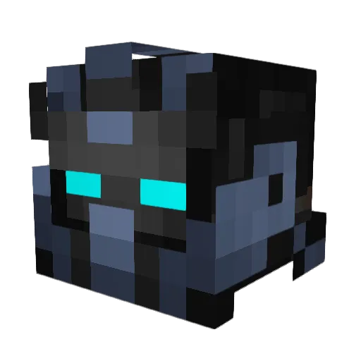 Ironwithin99 Minecraft avatar head, 3D render