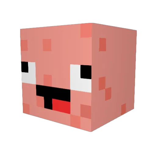 Irre35 Minecraft avatar head, 3D render