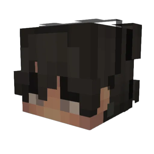IrregularSpx Minecraft avatar head, 3D render
