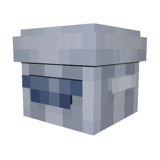 IrregularSquare Minecraft avatar head, 3D render