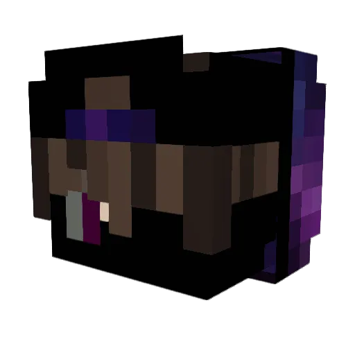 Irsop Minecraft avatar head, 3D render