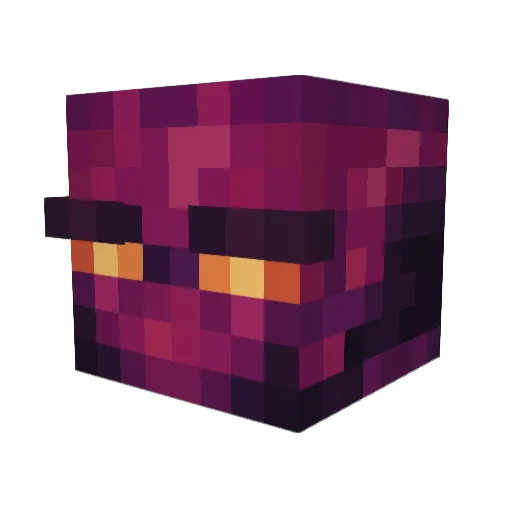 Iruag Minecraft avatar head, 3D render