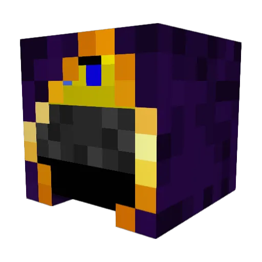 Irukandji__ Minecraft avatar head, 3D render