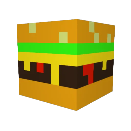 Iruleawesome Minecraft avatar head, 3D render