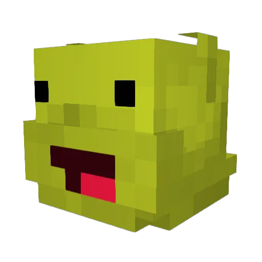 IsBilen_ Minecraft avatar head, 3D render