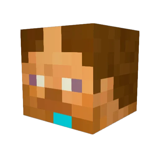 IsMeDuyKhanh_ Minecraft avatar head, 3D render