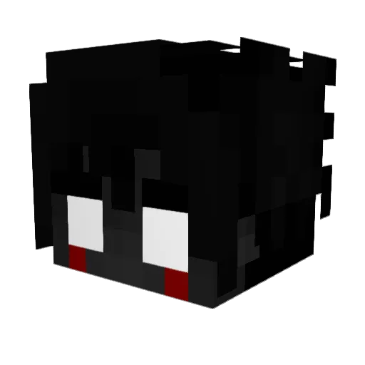 IsMining247 Minecraft avatar head, 3D render