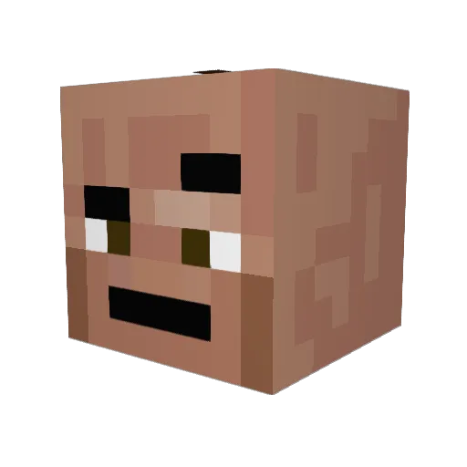 IsThatNoah Minecraft avatar head, 3D render