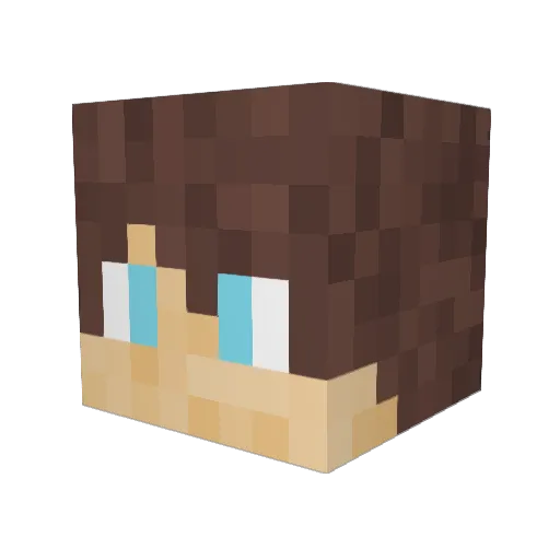 IsThatTimo Minecraft avatar head, 3D render
