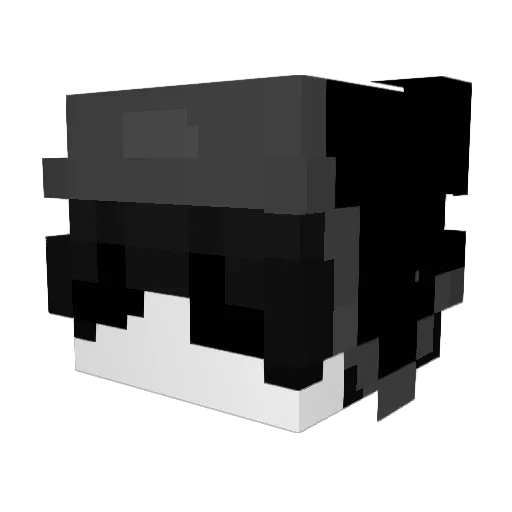 IsThatZaki Minecraft avatar head, 3D render