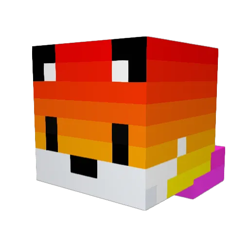 IsThrill Minecraft avatar head, 3D render