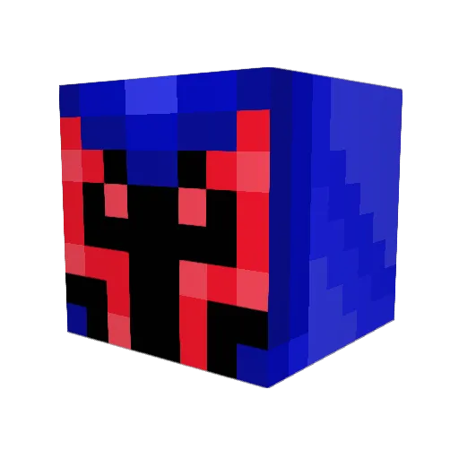 IsTrashAlex Minecraft avatar head, 3D render
