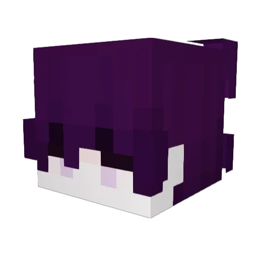 IsWhitexican Minecraft avatar head, 3D render