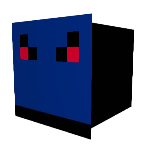 Is_Krumas Minecraft avatar head, 3D render