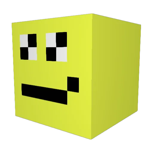 Isa_Slay Minecraft avatar head, 3D render