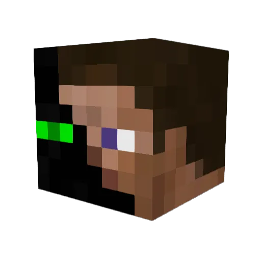 Isaac8897is Minecraft avatar head, 3D render