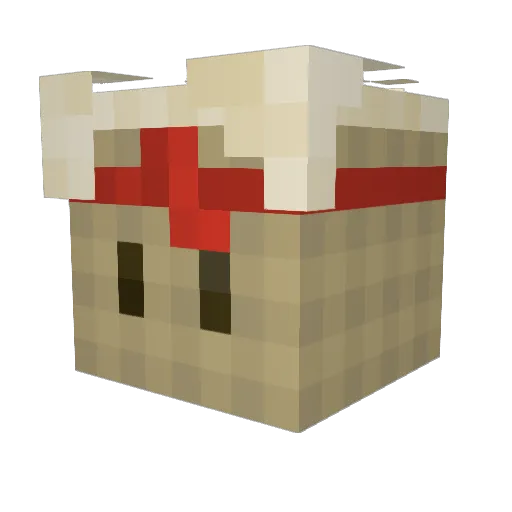 IsaacLAFEVA Minecraft avatar head, 3D render