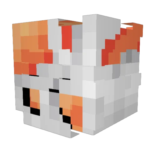 IsaacLloyd69 Minecraft avatar head, 3D render