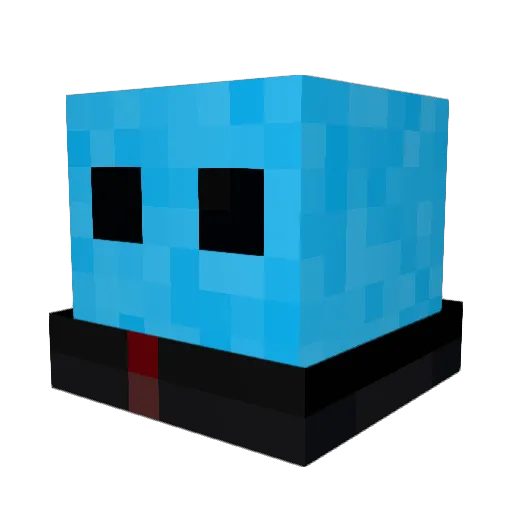 IsaacMPlayz Minecraft avatar head, 3D render