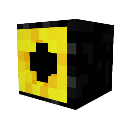 IsaacWils Minecraft avatar head, 3D render