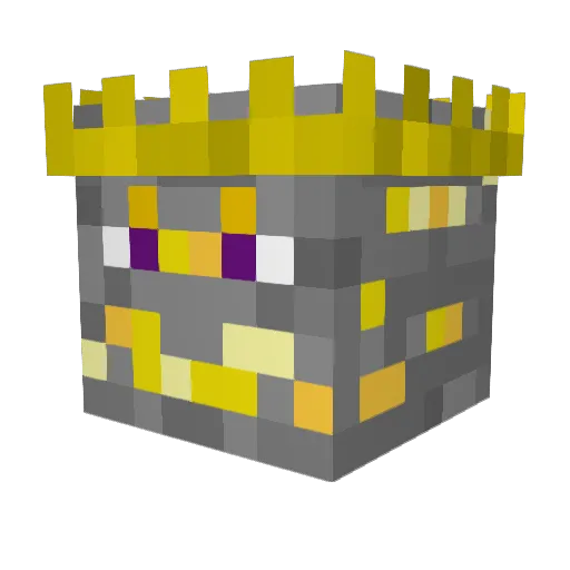 IsaacZulu Minecraft avatar head, 3D render