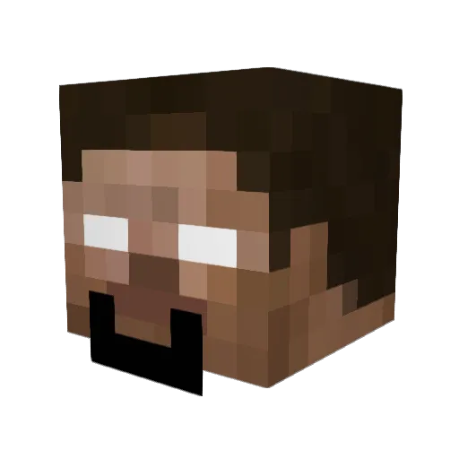 Isaac_Loves_Duck Minecraft avatar head, 3D render