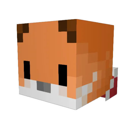 Isaacman777 Minecraft avatar head, 3D render