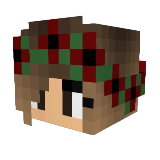 Isabelle2561 Minecraft avatar head, 3D render